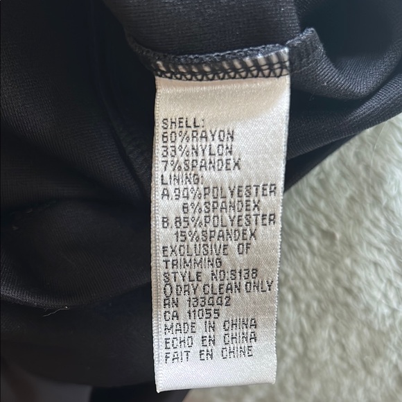 Nue by Shani Black Shaping Sheath Dress Size 14 NWT Sculpting Cocktail Dress - Picture 9 of 10